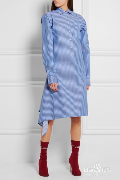 春天，长款衬衫如何穿搭比较好看