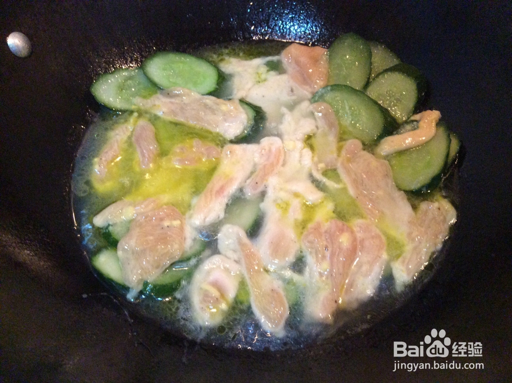 鸡胸肉的做法_黄瓜鸡片汤