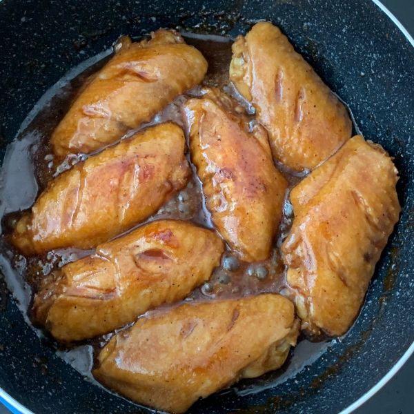 红烧鸡翅裹芝士