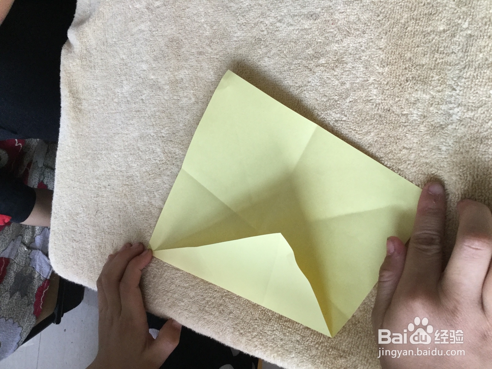 手工折纸怎么折出千纸鹤