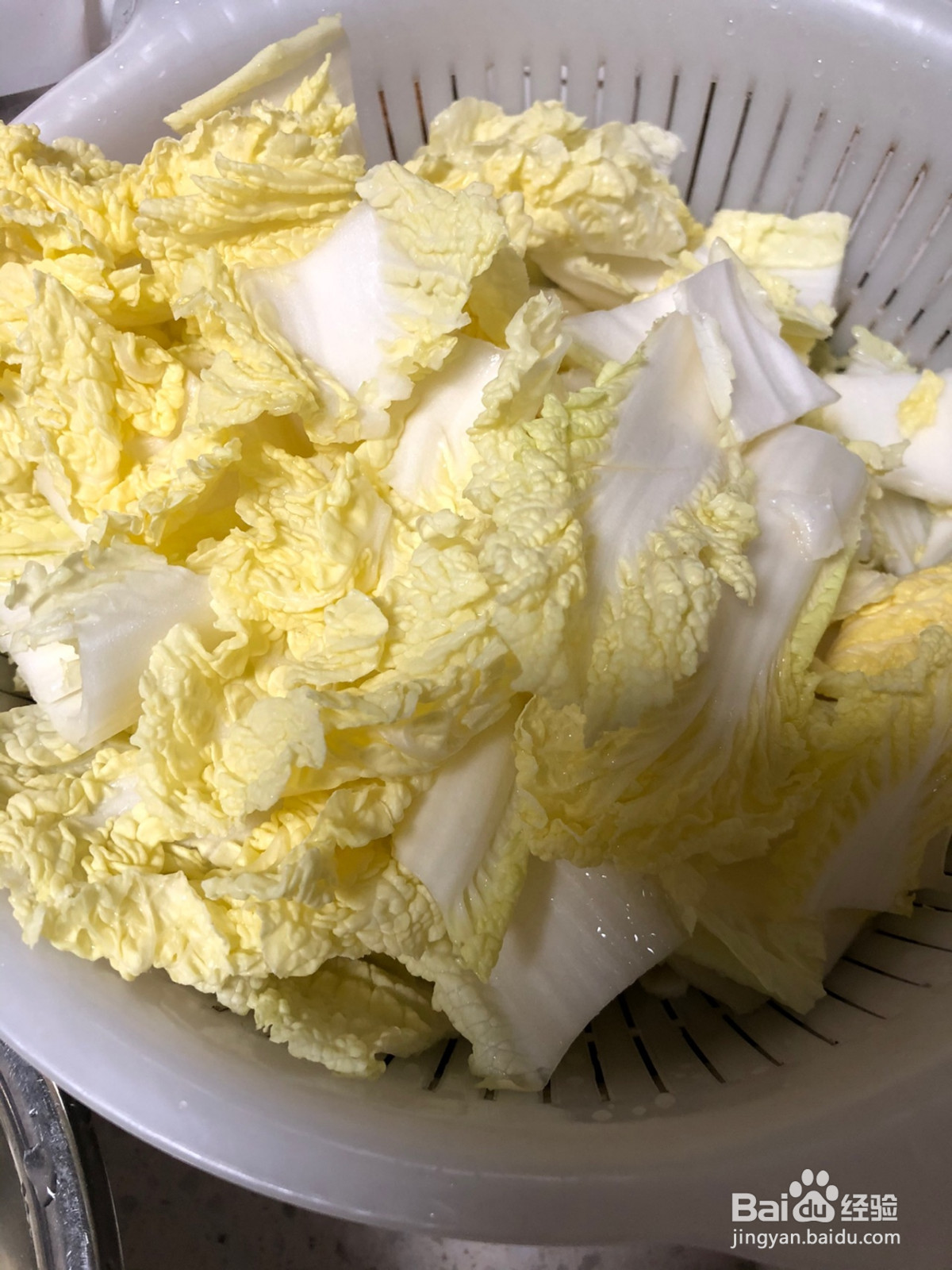 虾米娃娃菜炖豆腐的做法