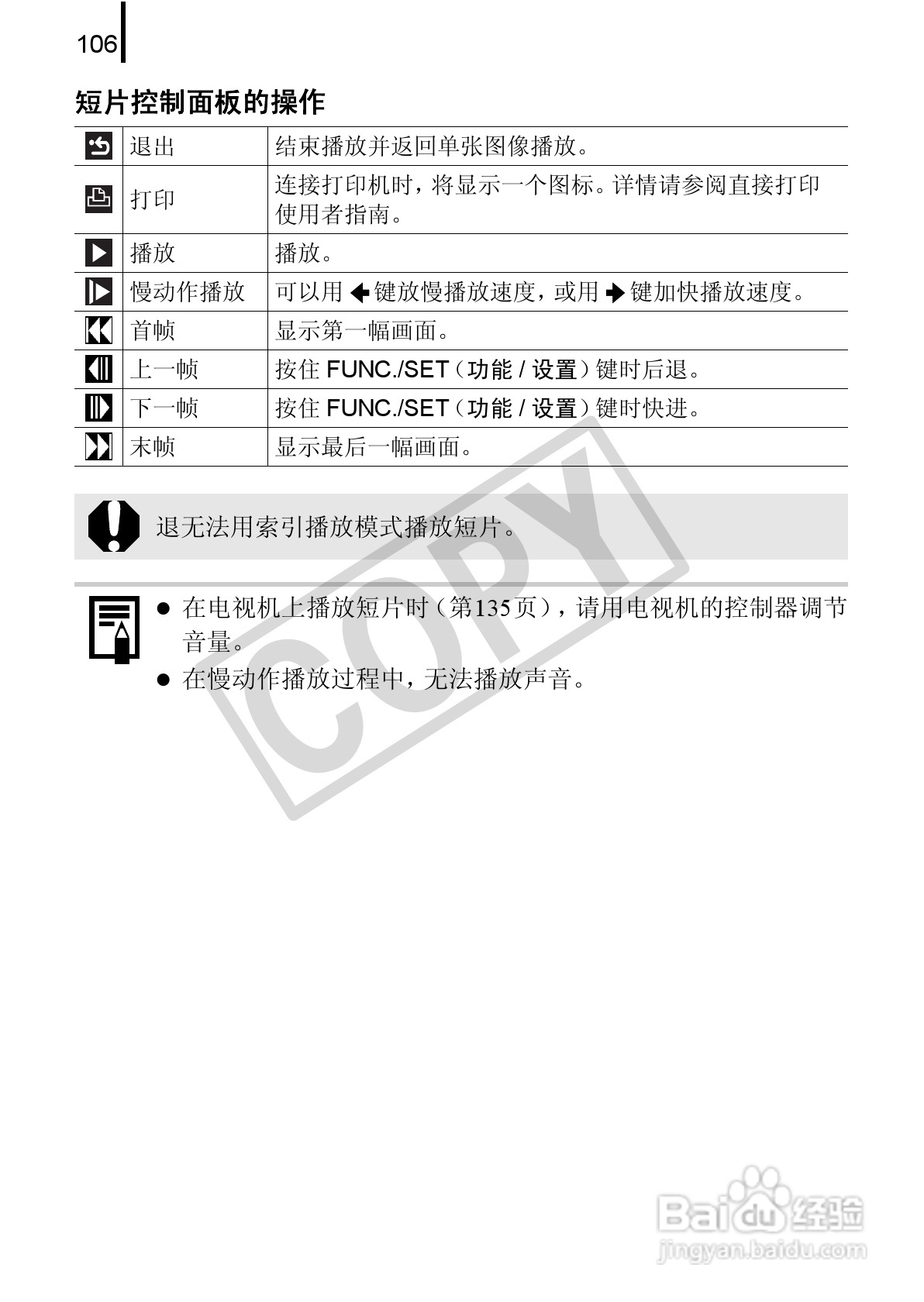 佳能PowerShot A580数码相机使用说明书:[11]