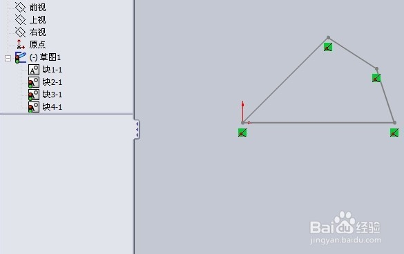 Solidworks绘制块：[2]制作块