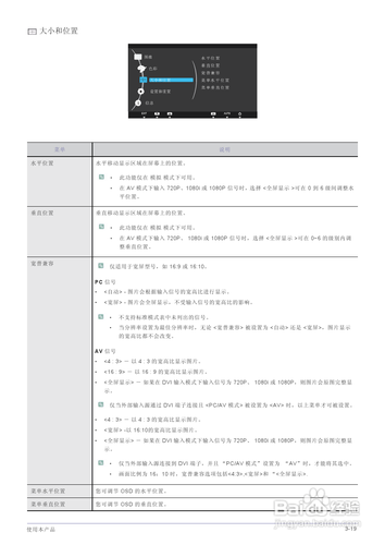 【说明书】三星S24A450SW液晶显示器（二）