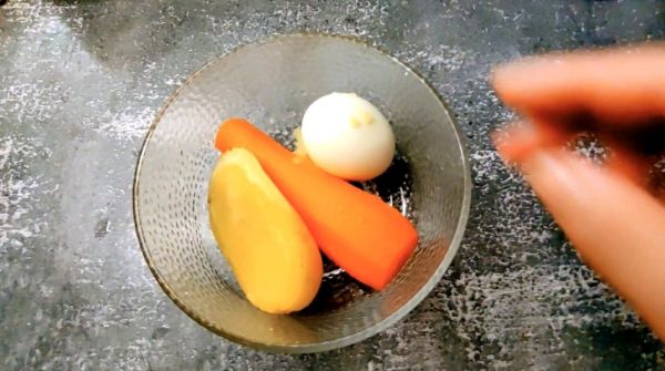 蟹柳土豆泥沙拉