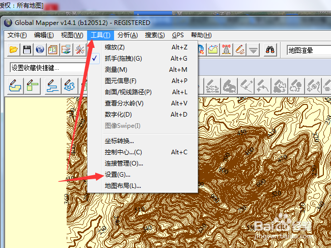 bigemap等高线如何生成