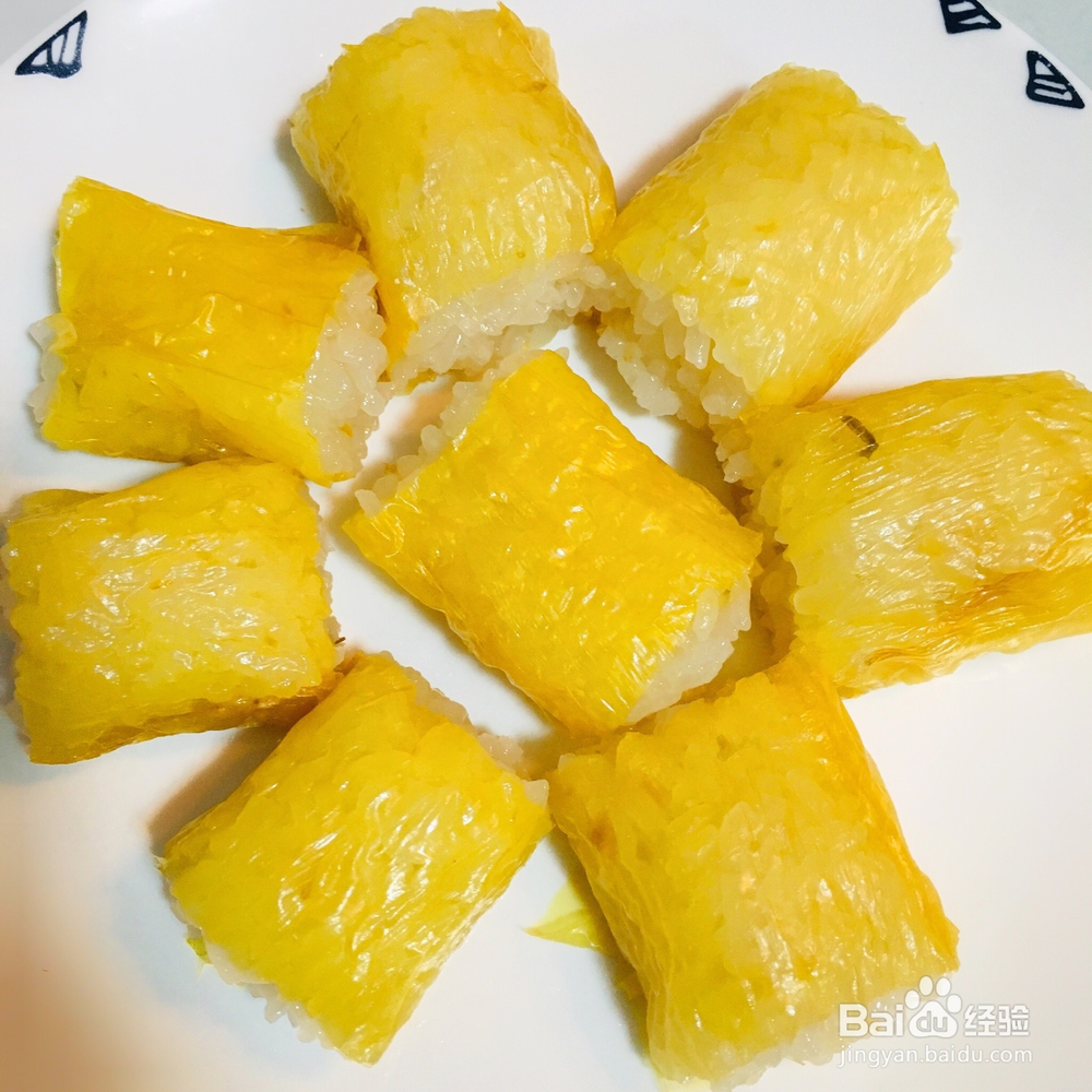 小白也能做黄金糯米卷