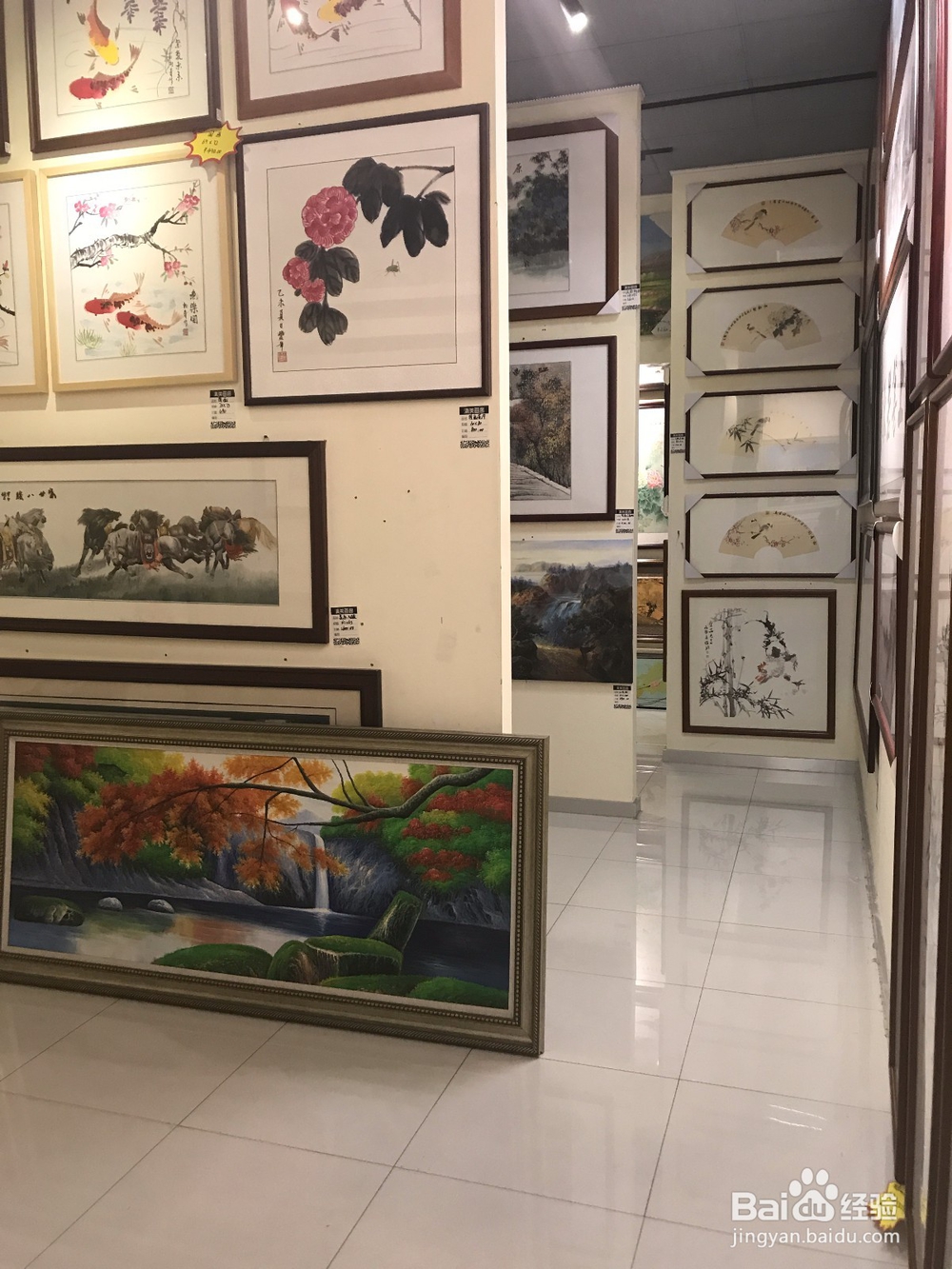 昆明最大的画廊，装饰配画