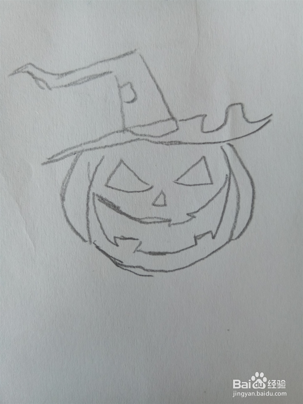 万圣节南瓜怎么画？