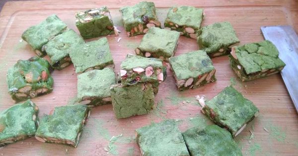 海盐抹茶雪花酥