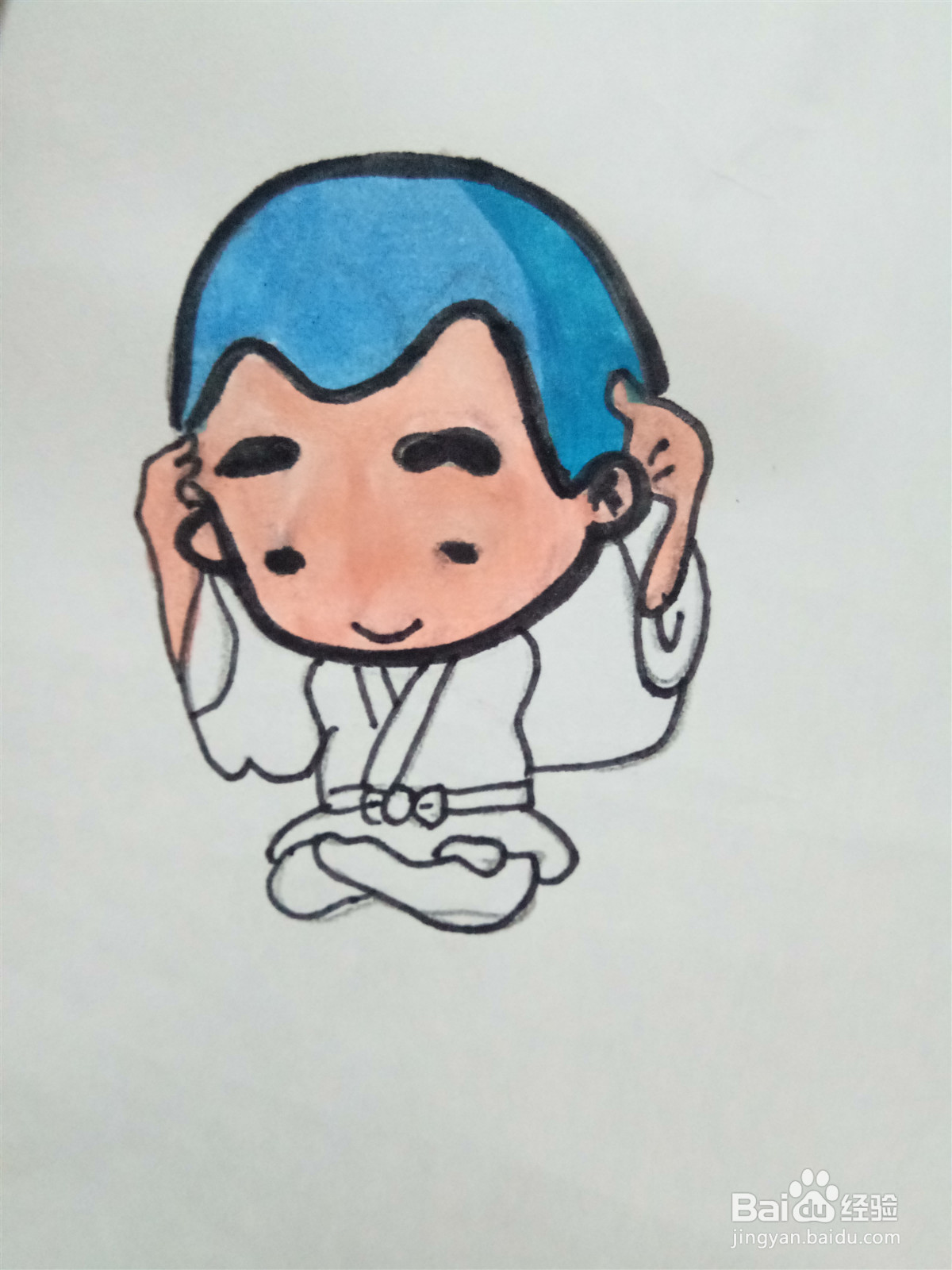 聪明的一休怎么画