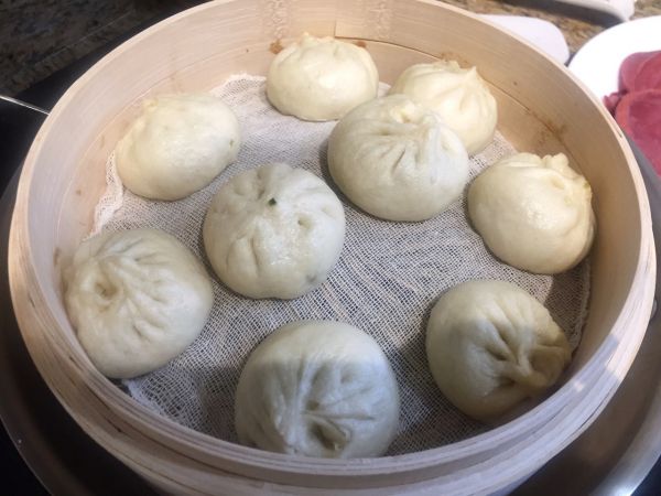 韭菜蛤蜊鸡蛋鲜美包子