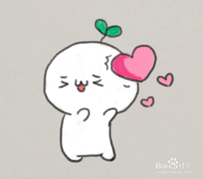 萌团子简笔画大全