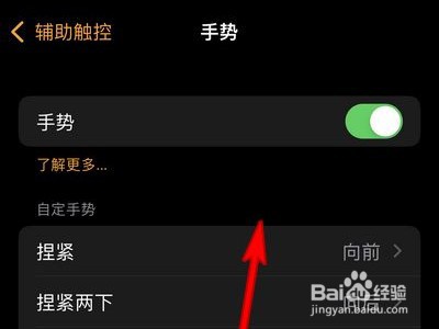 watchos8怎么设置手势功能