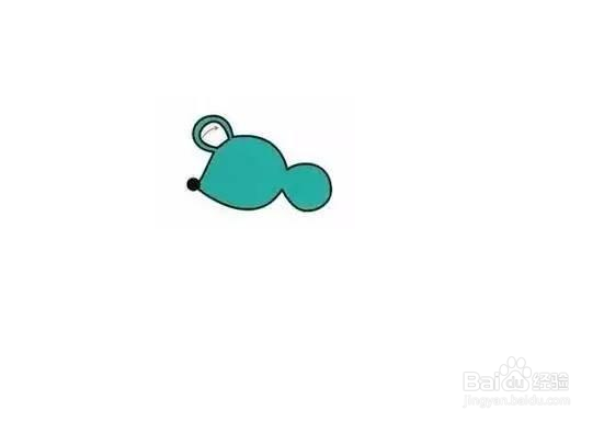 小老鼠简笔画分步图
