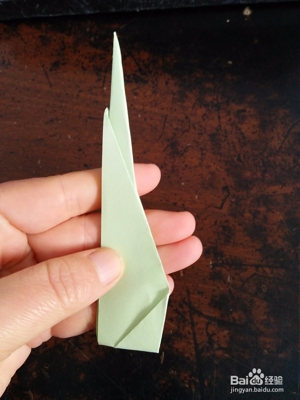 迷人的郁金香怎么折