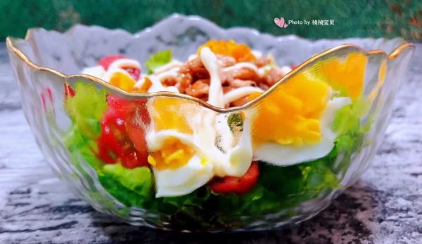 鸡胸肉蔬菜沙拉