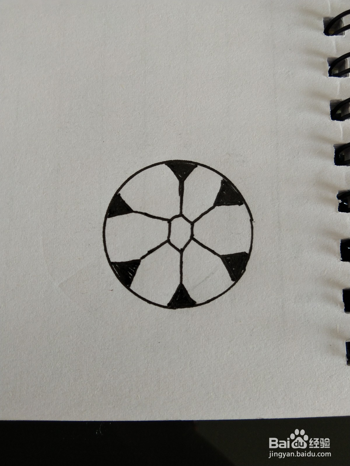 皮球怎么画简笔画