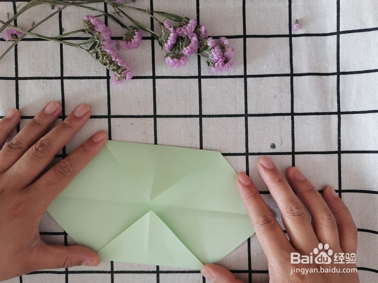 亲子熊折纸手工