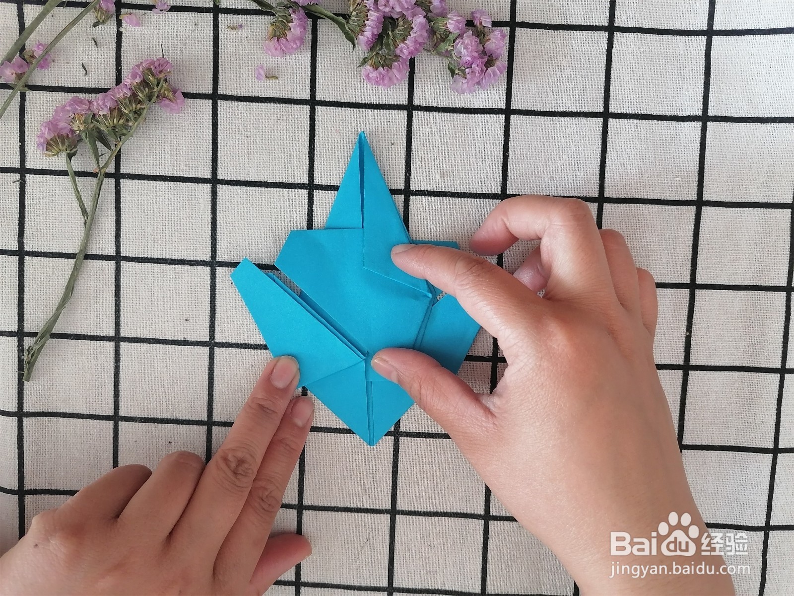 苏47战斗机折纸教程