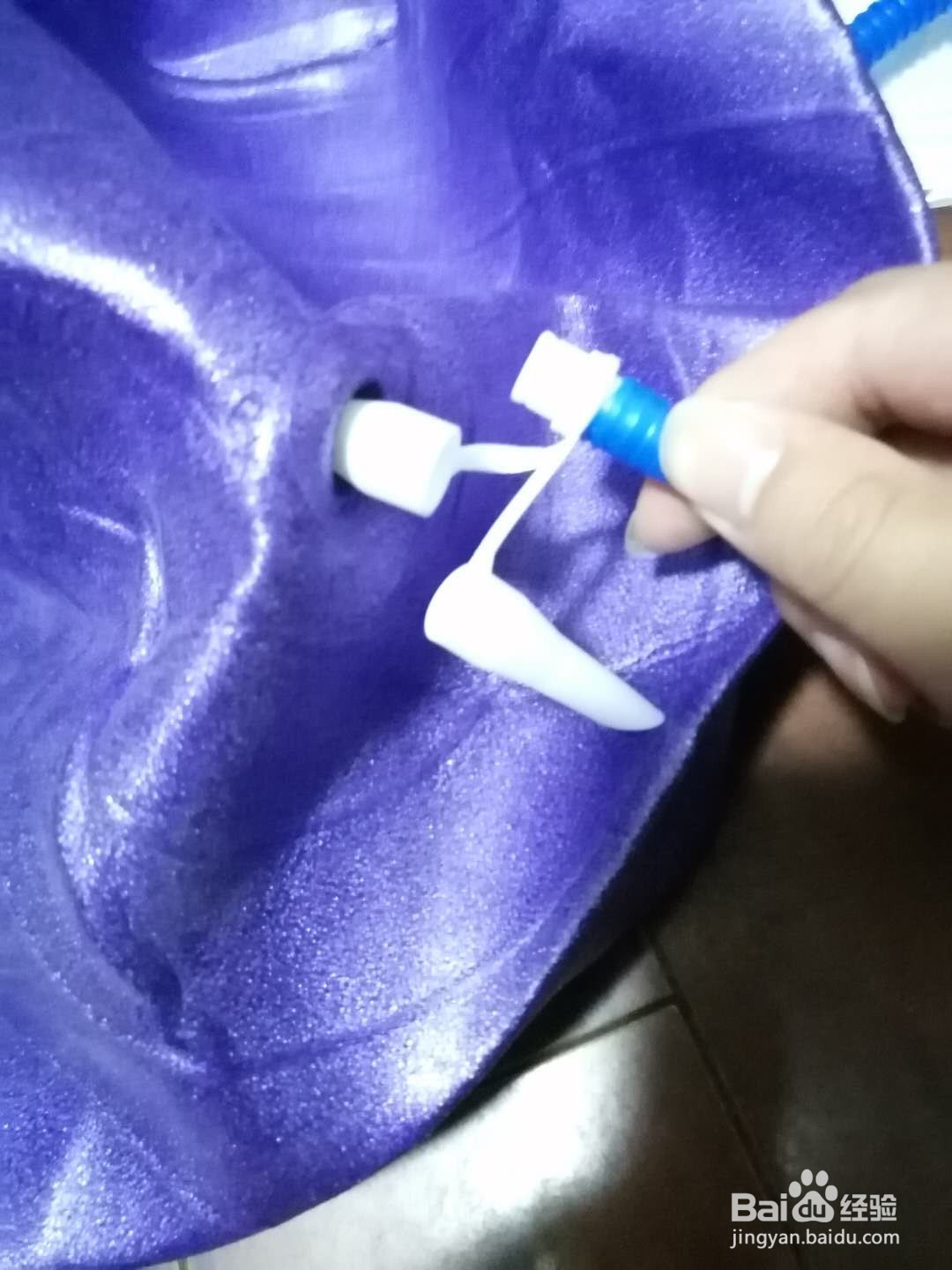 如何给瑜伽球打气