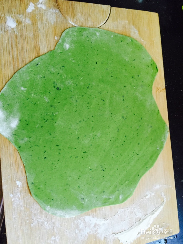 菠菜蝴蝶面的做法