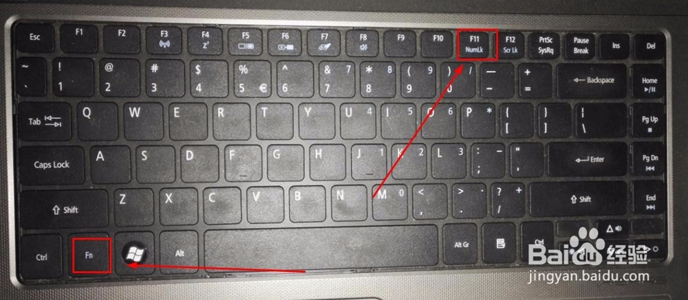 如何调用笔记本电脑的小键盘