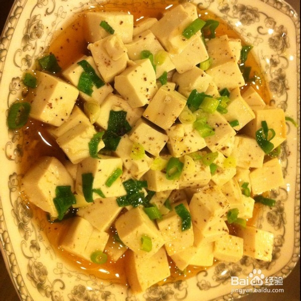 怎么做小葱拌豆腐
