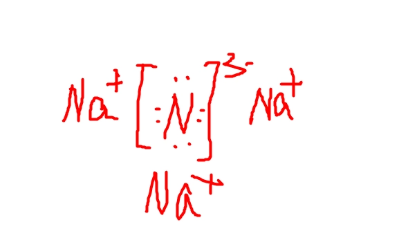 氮化钠的电子式是什么