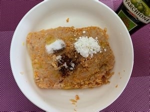 营养又大补的虫草蒸鸡胸肉饼