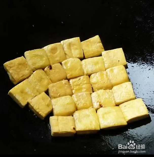 香煎豆腐怎么做简单又好吃？