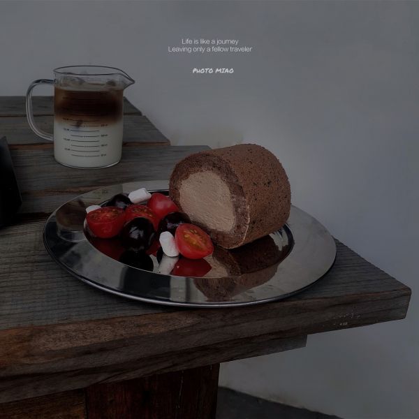 摩卡巧克力蛋糕卷