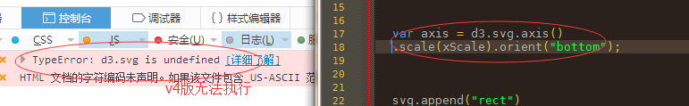 D3.js交互式数据可视化高级编程与d3.v4版的冲突