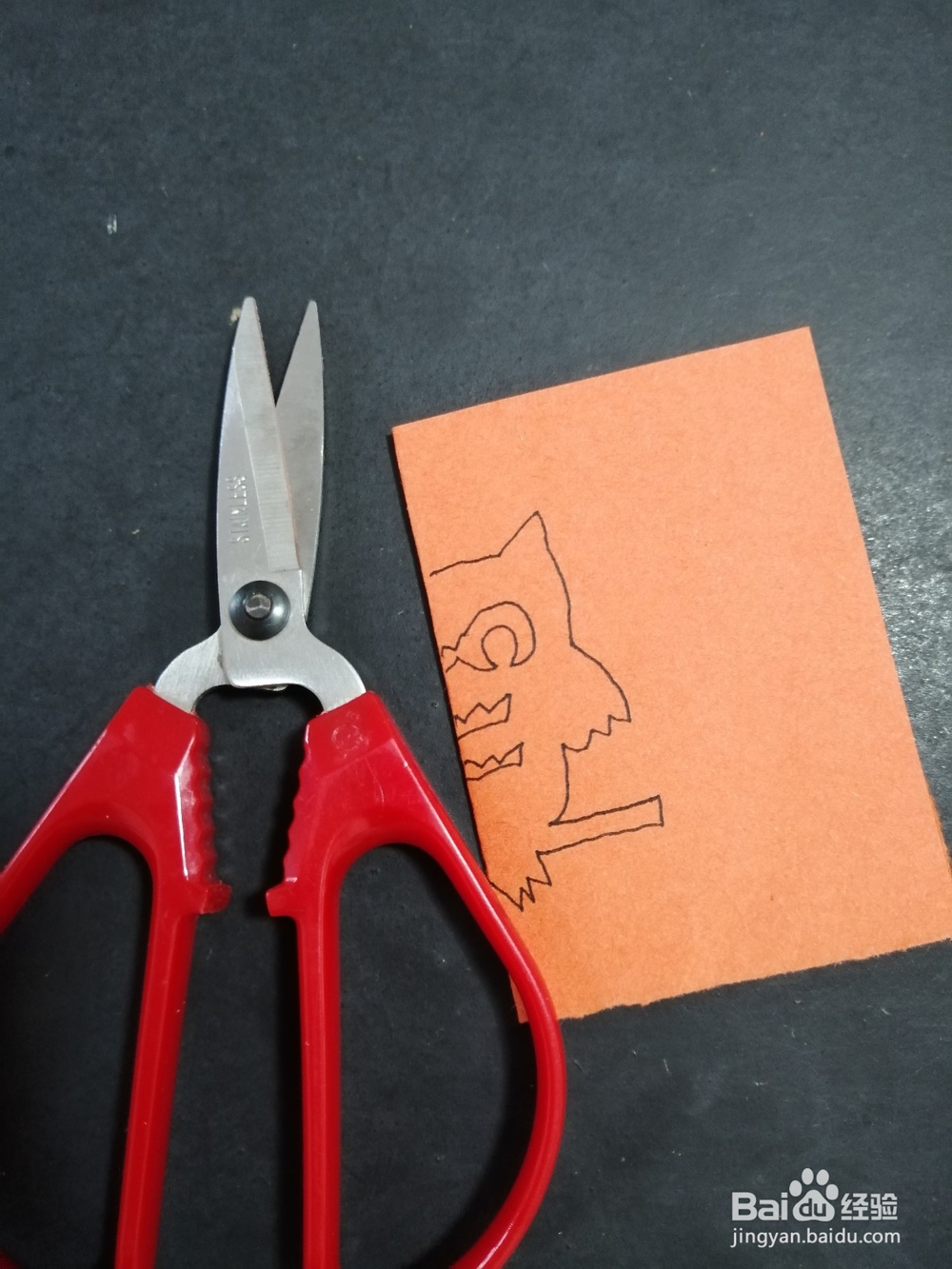 简单的猫头鹰怎么剪