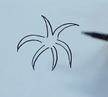 儿童简笔画——和爸爸妈妈一起看烟花 好幸福哦