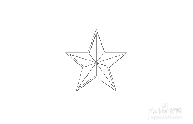 如何利用 Photoshop 画一个标准的五角星