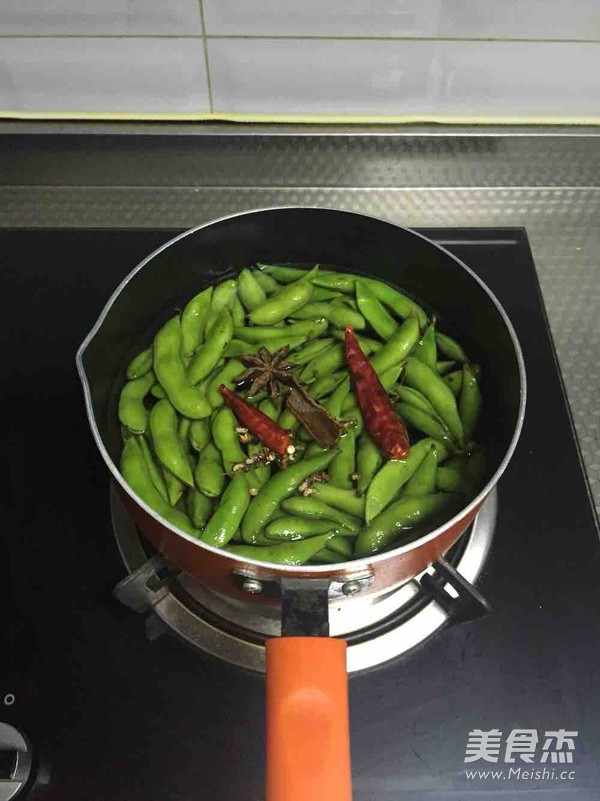 水煮毛豆的做法