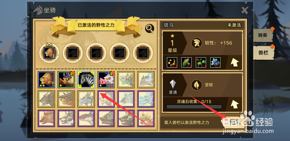无尽远征怎么提升坐骑的星级和品质