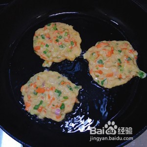 快手早餐，蔬菜鸡蛋饼