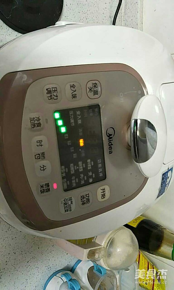 风干牛肉小米饭