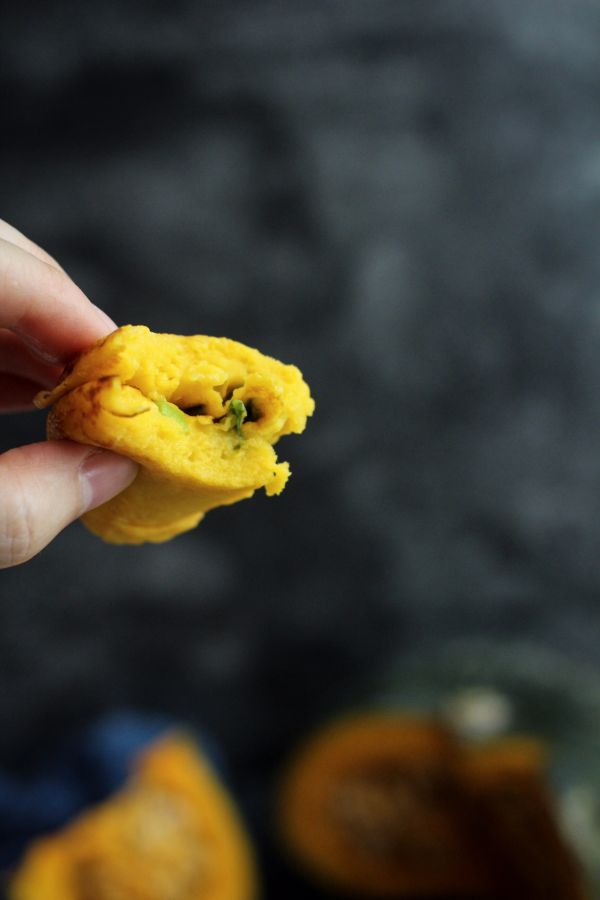 香葱南瓜小圆饼