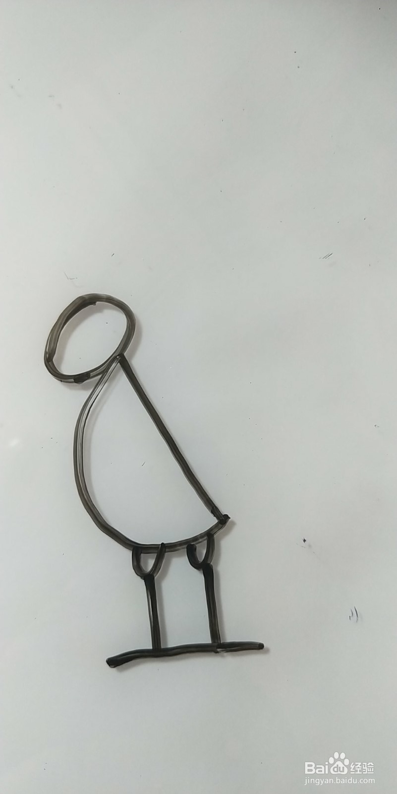 怎么画简笔画孔雀？