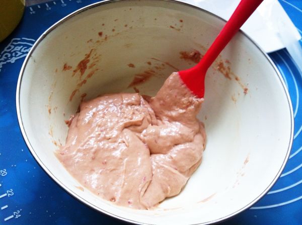 黑布林果酱戚风蛋糕