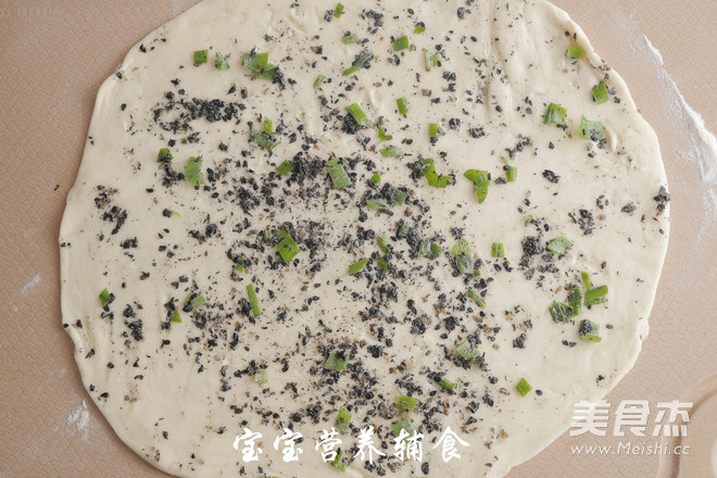黑芝麻葱油饼