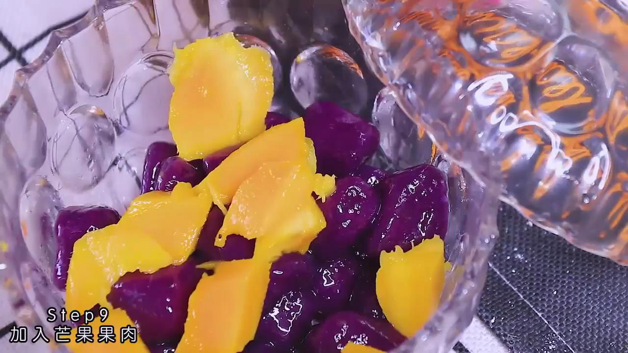 怎样做紫薯椰奶芋圆