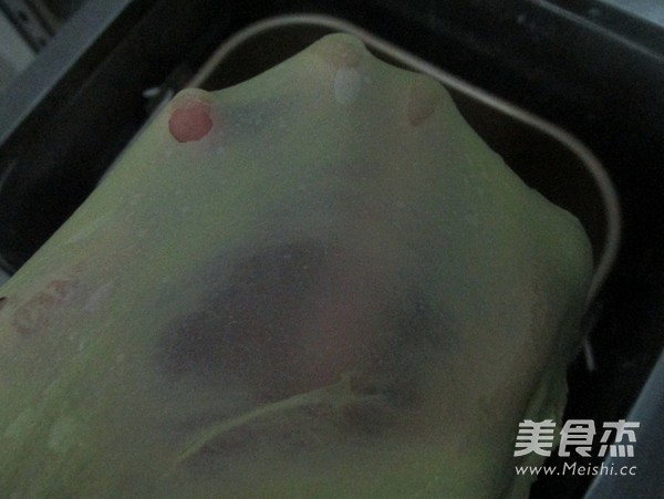 抹茶圣诞树面包