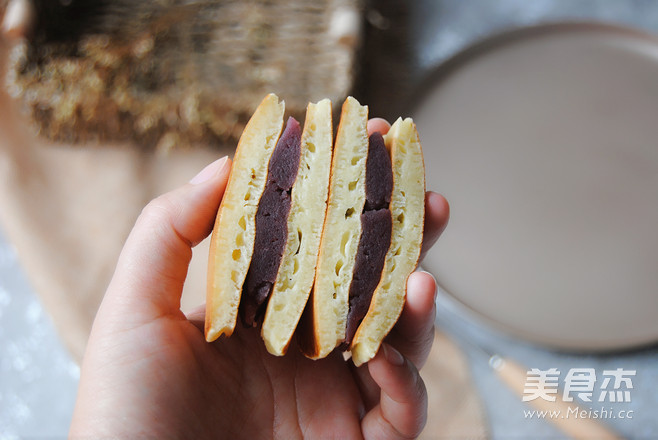 紫薯铜锣烧的做法