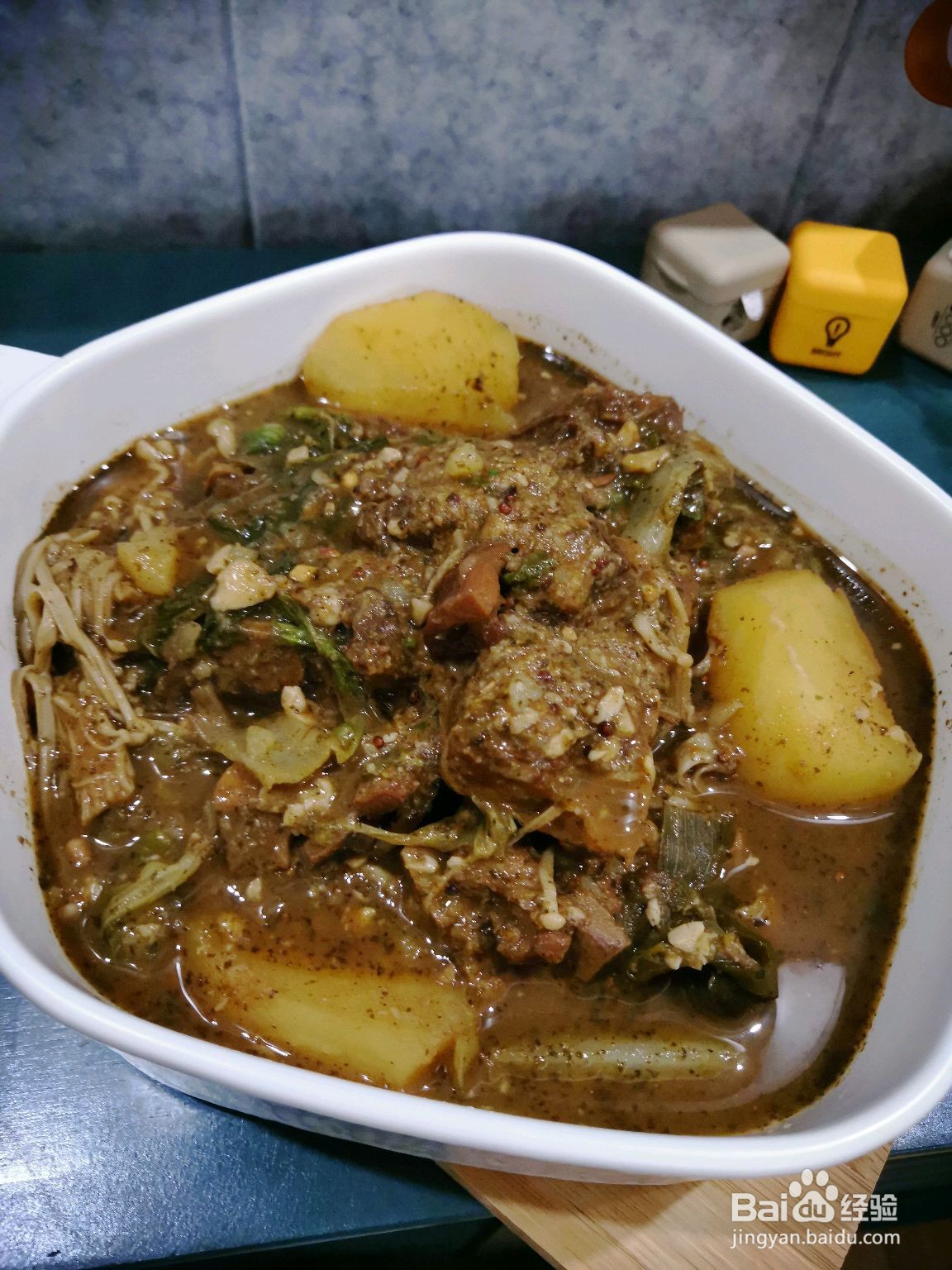 韩式土豆脊骨汤