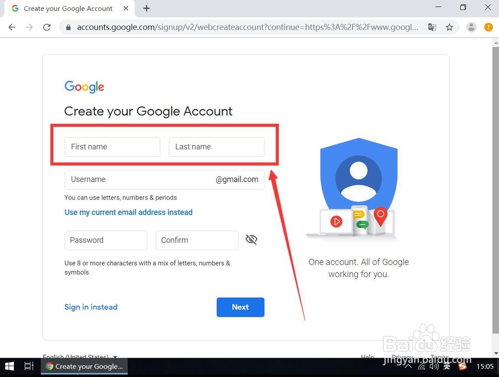 如何注册google帐号