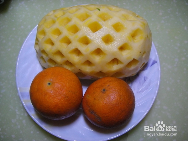 消暑饮品---柳橙菠萝汁